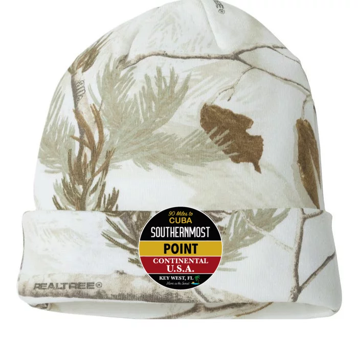 Key West Buoy Kati - 12in Camo Beanie