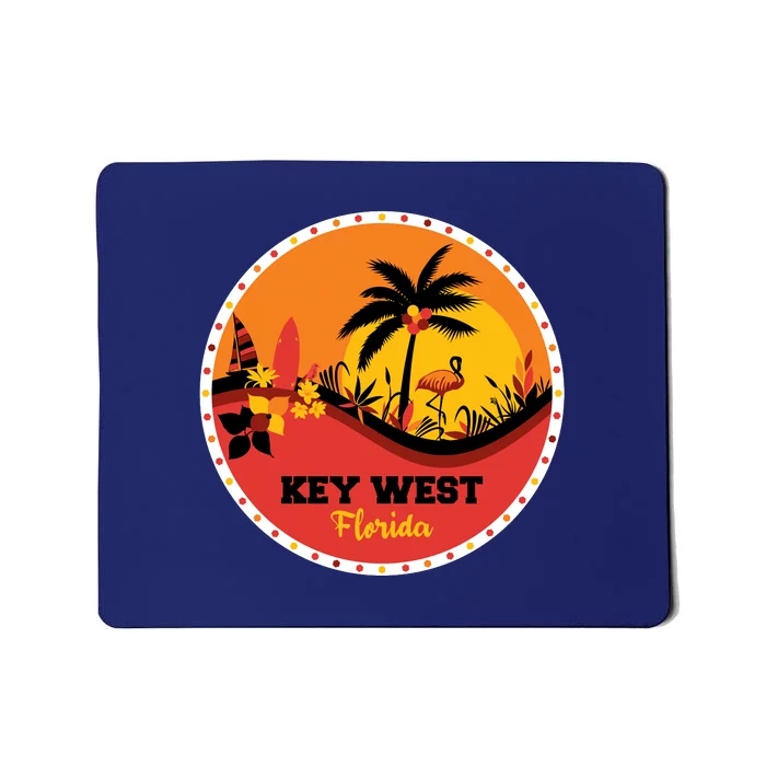 Key West Circular Logo Mousepad