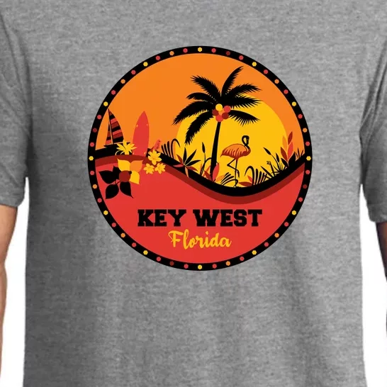 Key West Circular Logo Pajama Set