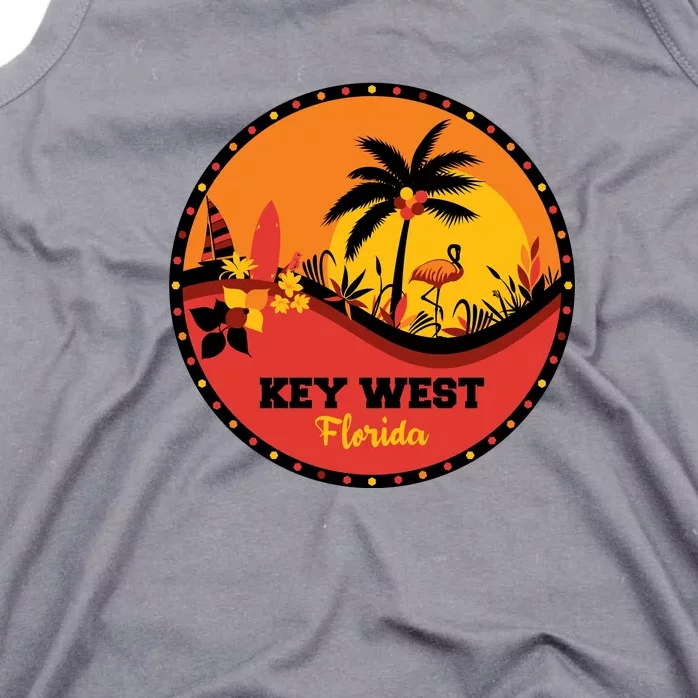 Key West Circular Logo Tank Top