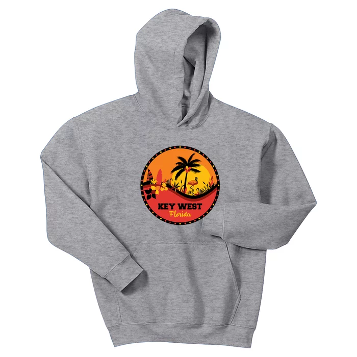 Key West Circular Logo Kids Hoodie