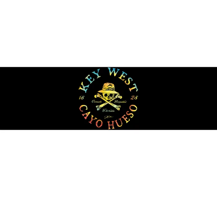 Key West (Cayo Hueso) Fl Jolly Roger Bumper Sticker