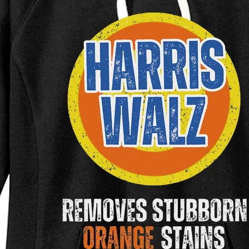 Kamala Walz Detergent Removes Stubborn Orange Stains 2024 Women's Fleece Hoodie