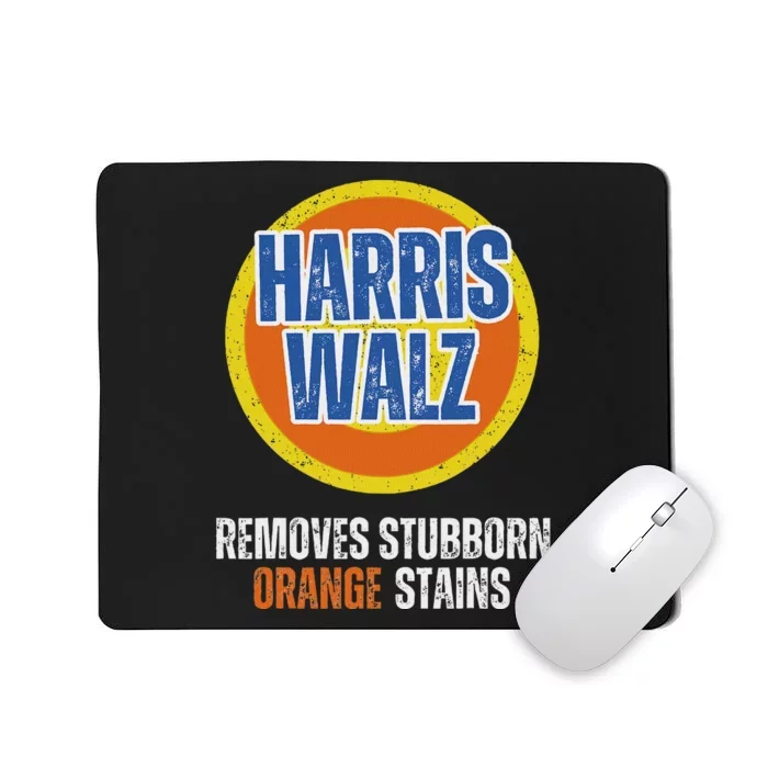 Kamala Walz Detergent Removes Stubborn Orange Stains 2024 Mousepad