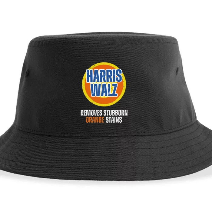 Kamala Walz Detergent Removes Stubborn Orange Stains 2024 Sustainable Bucket Hat