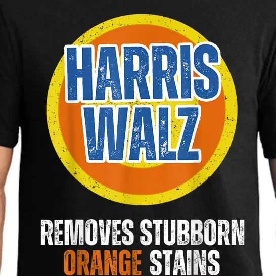 Kamala Walz Detergent Removes Stubborn Orange Stains 2024 Harris Walz Anti Trump Pajama Set