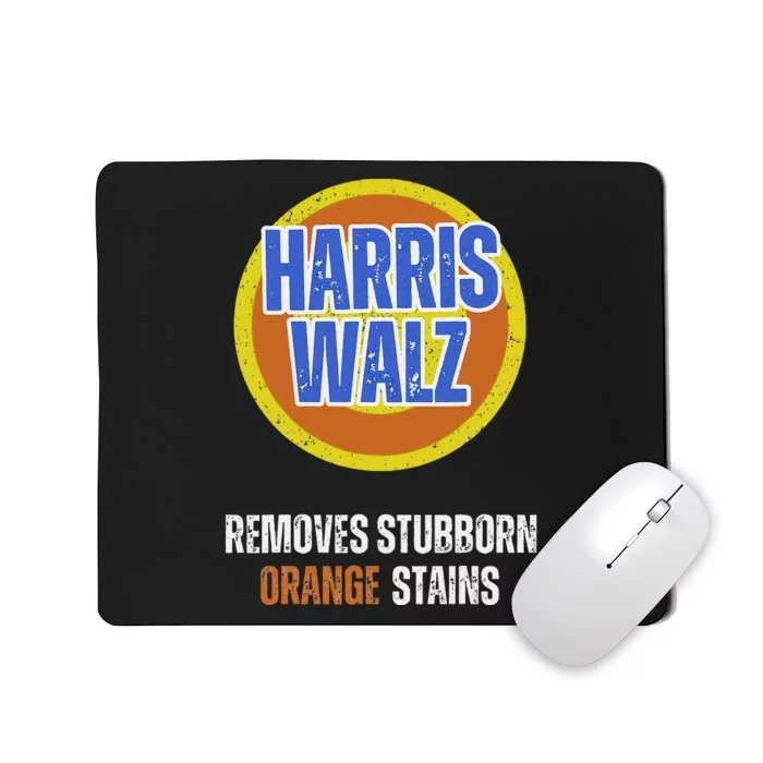 Kamala Walz Detergent Removes Stubborn Orange Stains 2024 Mousepad