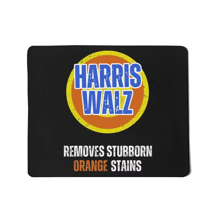 Kamala Walz Detergent Removes Stubborn Orange Stains 2024 Mousepad