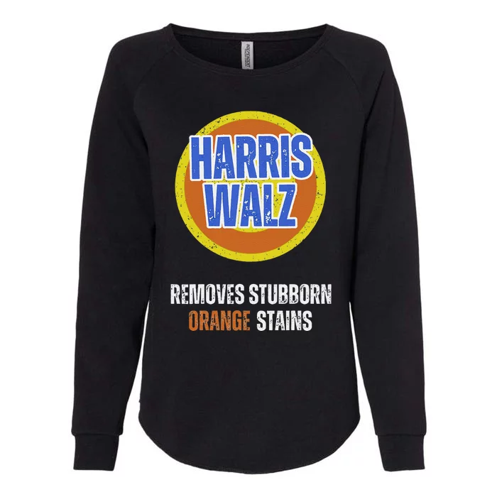 Kamala Walz Detergent Removes Stubborn Orange Stains 2024 Womens California Wash Sweatshirt