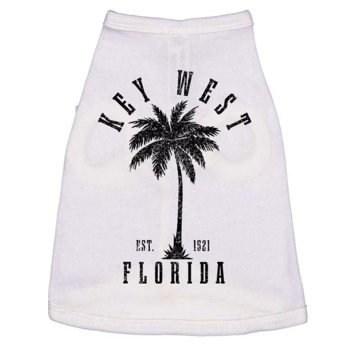 Key West Est. 1521 Florida Palm Tree Doggie Tank