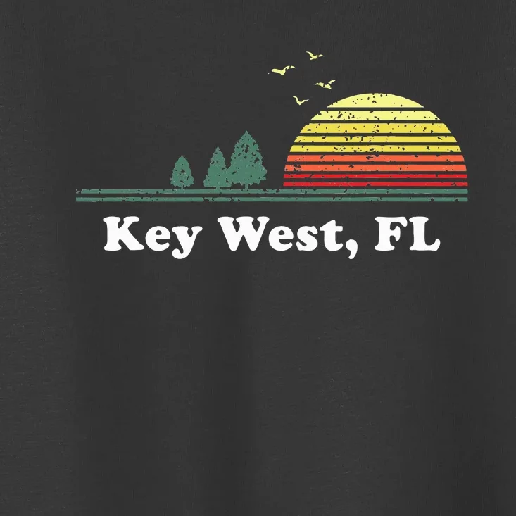 Key West Florida Home Souvenir Print Toddler T-Shirt