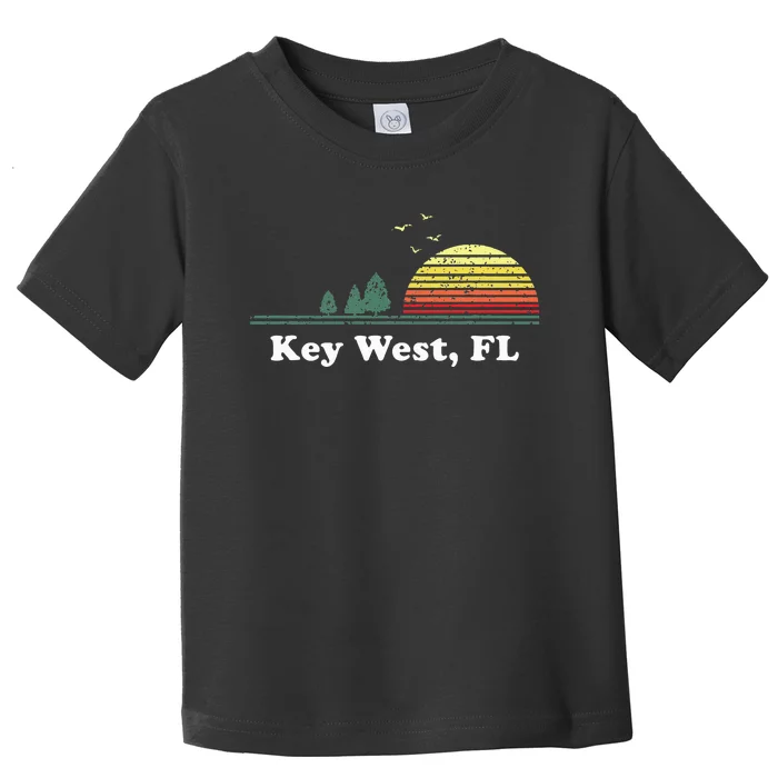 Key West Florida Home Souvenir Print Toddler T-Shirt