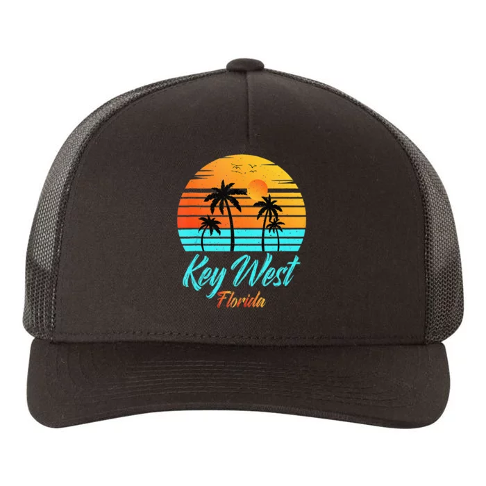 Key West Florida Travel Vacation Getaway Cruise Yupoong Adult 5-Panel Trucker Hat