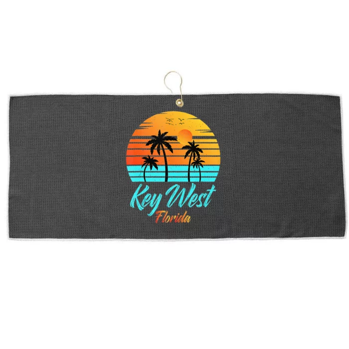 Key West Florida Travel Vacation Getaway Cruise Large Microfiber Waffle Golf Towel