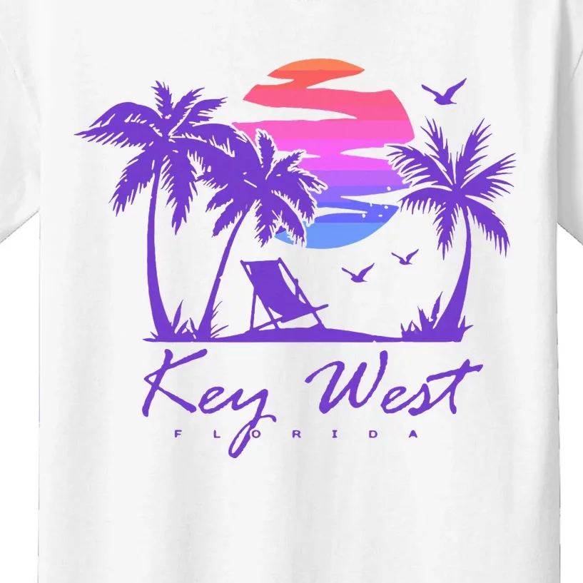 Key West Florida Spring Break Vacation Kids T-Shirt