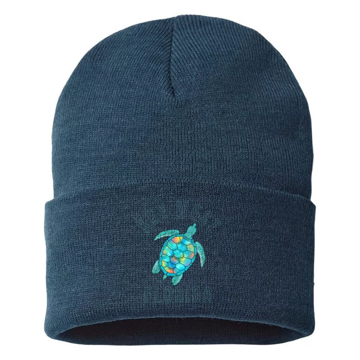 Key West Florida Sea Turtle Sustainable Knit Beanie