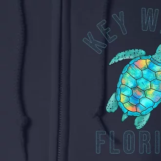 Key West Florida Sea Turtle Full Zip Hoodie