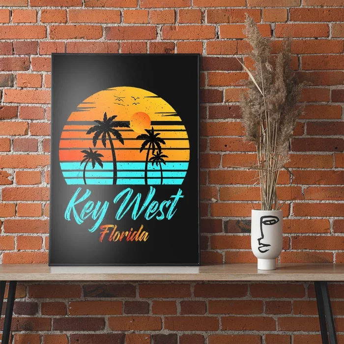 Key West Florida Travel Vacation Getaway Cruise Poster