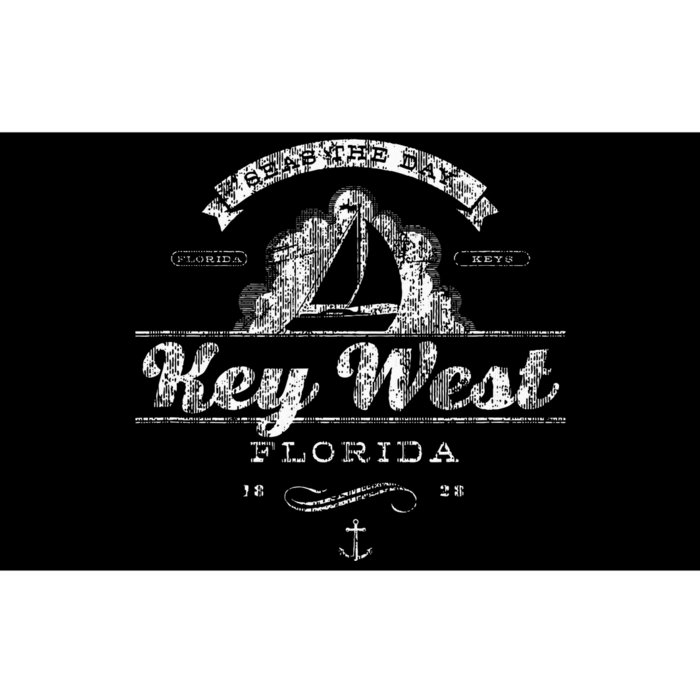 Key West Fl Sailboat Nautical Bumper Sticker