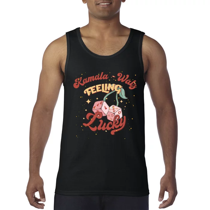 Kamala Walz Feeling Lucky Tank Top