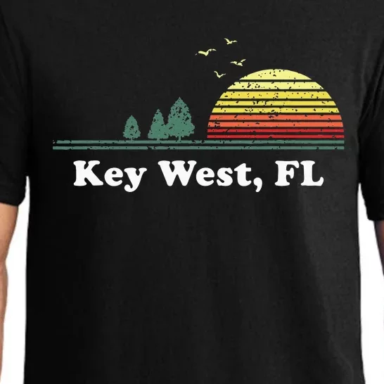 Key West Florida Home Souvenir Print Pajama Set