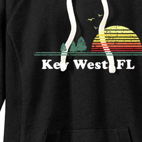 Key West Florida Home Souvenir Print Women's Fleece Hoodie