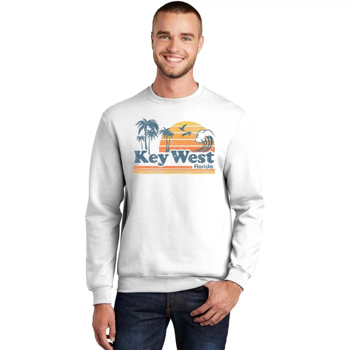 Key West Florida Beach Vintage Spring Break Vacation Sweatshirt