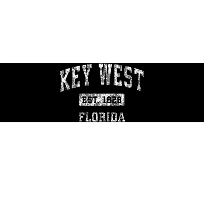 Key West Florida Fl Vintage Established Bumper Sticker