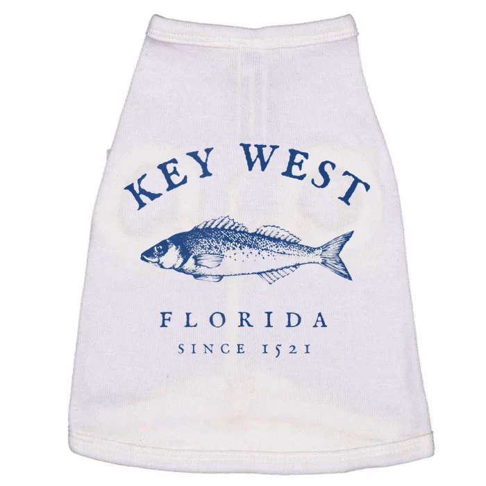 Key West Florida Vintage Fishing Doggie Tank