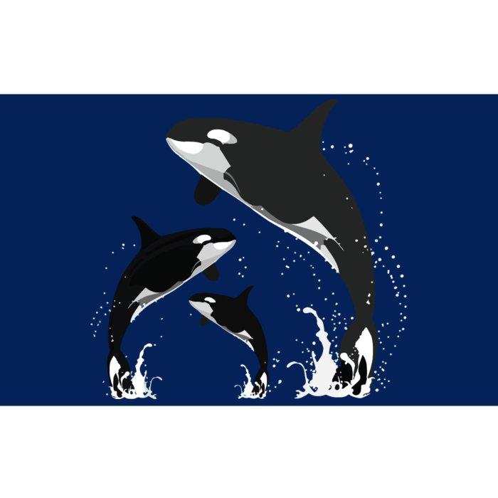 Killer Whale Gifts Jumping Orca Killer Whales Killer Bumper Sticker