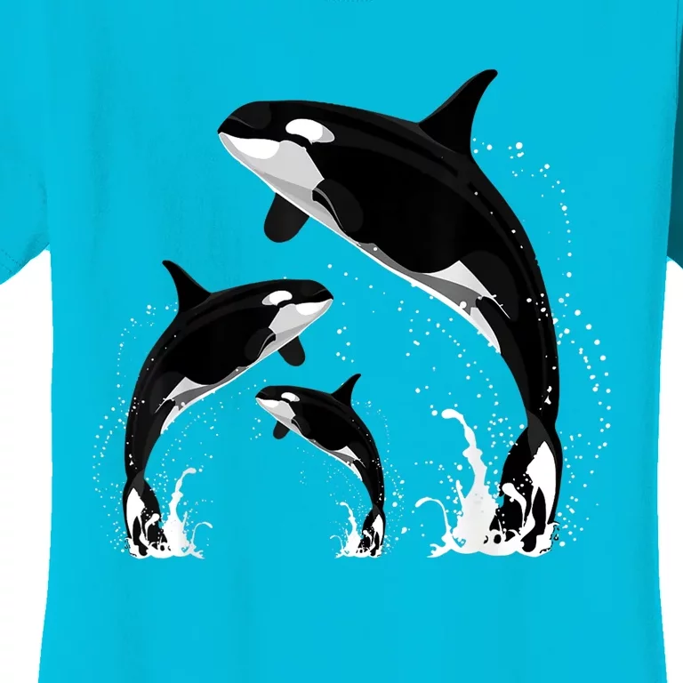 Killer Whale Gifts Shirt. Jumping Orca Killer Whales Killer Women's T-Shirt