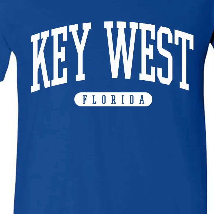 Key West Gift Meaningful Gift College University Style Usa V-Neck T-Shirt