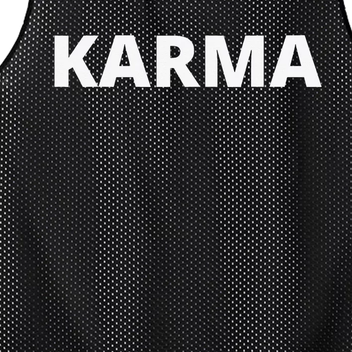 Karma Wo Karma Mesh Reversible Basketball Jersey Tank