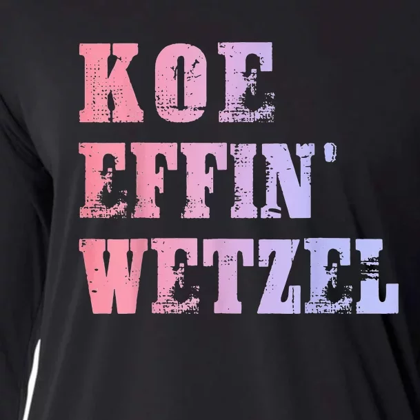 Koe Wetzel Koe Effin Wetzel Koe Wetzel Concert Cooling Performance Long Sleeve Crew