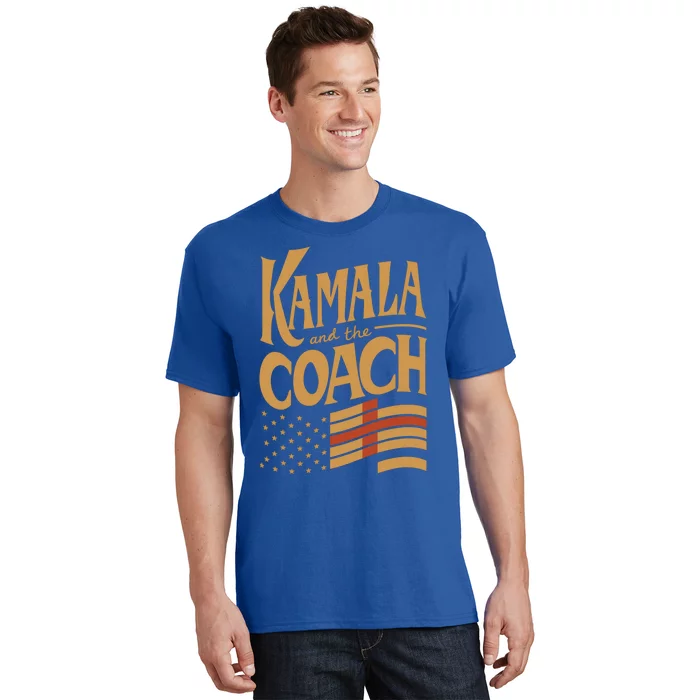 Kamala Walz Kamala And The Coach Great Gift T-Shirt