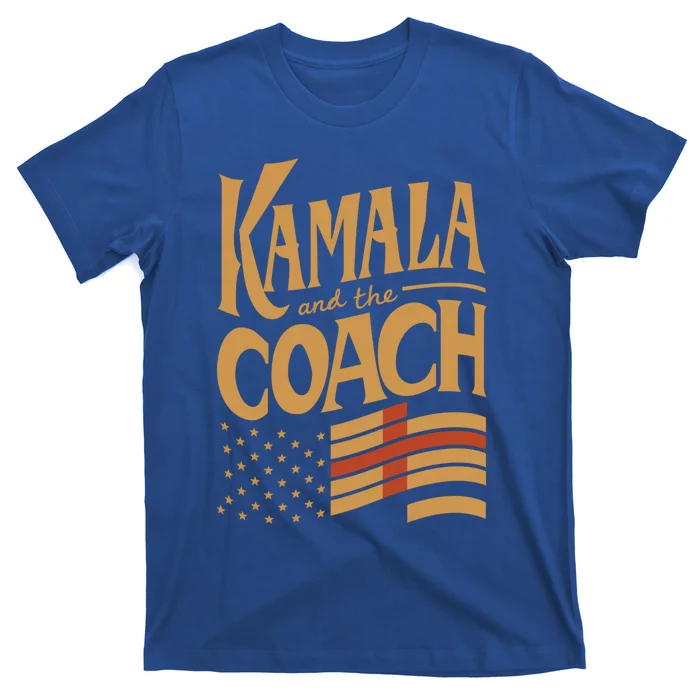 Kamala Walz Kamala And The Coach Great Gift T-Shirt