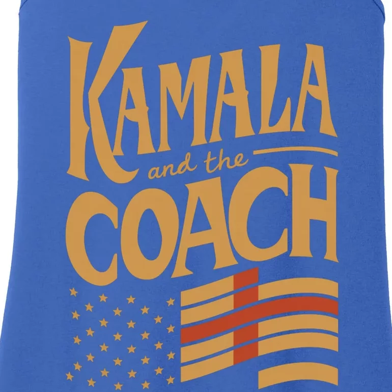 Kamala Walz Kamala And The Coach Great Gift Ladies Essential Tank