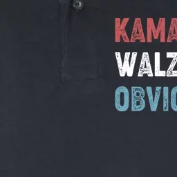 Kamala Walz Obviously 2024 Harris Waltz 2024 Election Softstyle Adult Sport Polo