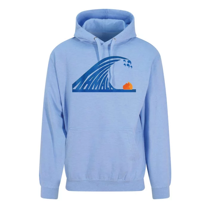 Gary Taxali Kamala Wave Unisex Surf Hoodie