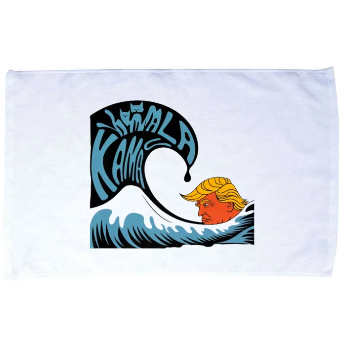 Gary Taxali Kamala Wave Microfiber Hand Towel