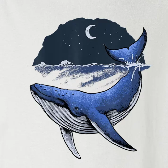 Killer Whale Orca Funny Whale Sea Ocean Moon Toddler Long Sleeve Shirt