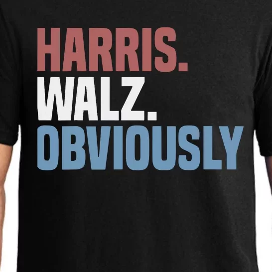 Kamala Walz Obviously 2024 Harris Waltz 2024 Election Pajama Set