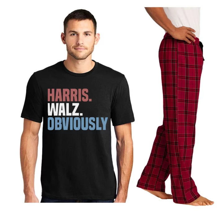 Kamala Walz Obviously 2024 Harris Waltz 2024 Election Pajama Set