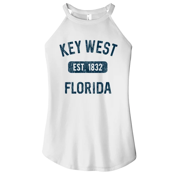 Key West Souvenirs Gift Florida Keys Fl Vintage Women’s Perfect Tri Rocker Tank