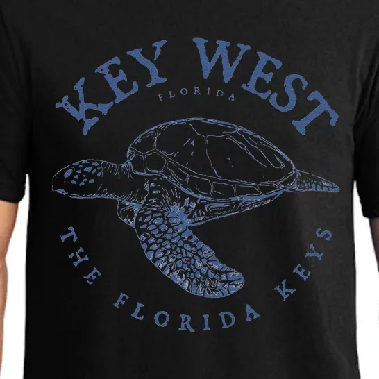 Key West Turtle Florida Keys Scuba Fishing Diving Pajama Set