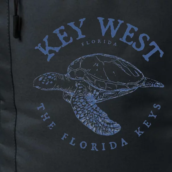 Key West Turtle Florida Keys Scuba Fishing Diving Daily Commute Backpack