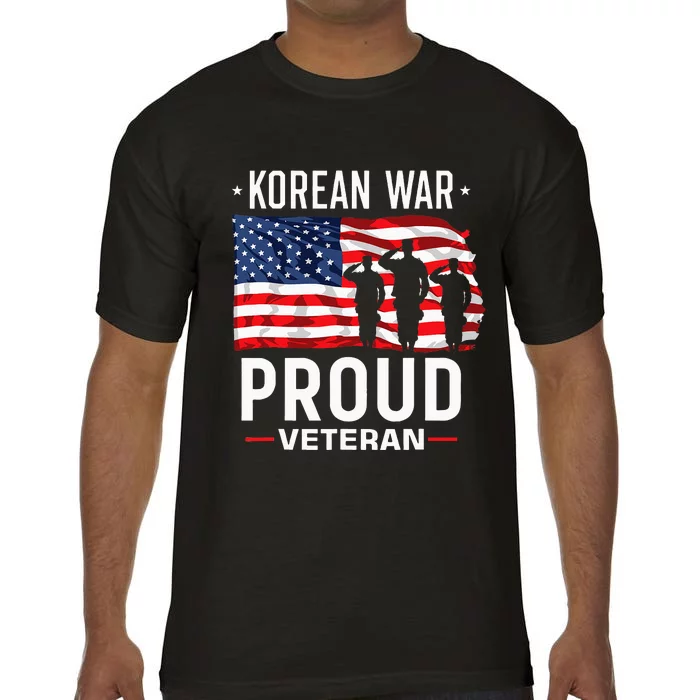 Korean War Veteran Comfort Colors T-Shirt