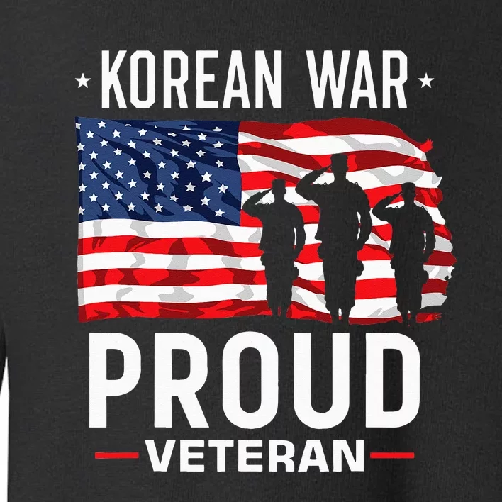 Korean War Veteran Toddler Sweatshirt