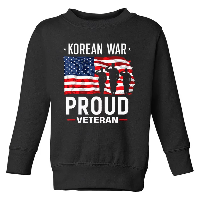 Korean War Veteran Toddler Sweatshirt