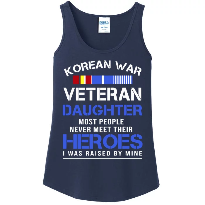 Korean War Veteran Daughter Gift For Daughter Ladies Essential Tank